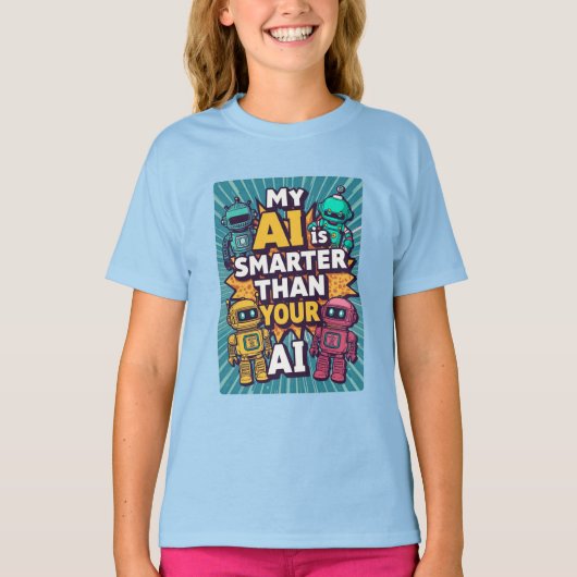 Kunstmatige intelligentiewedstrijd t-shirt (Voorkant)