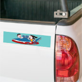 Kunstmatige Kanji Shark Fin Doodle Bumpersticker (Op Truck)
