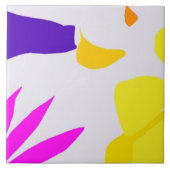 Kunstmatige keramische tegel tegeltje (Voorkant)