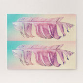 Kunstmatige, kleurrijke uitdaging legpuzzel (Horizontaal)