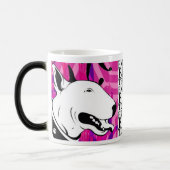 Kunstmatige koerierdrager Hondenras Design Magische Mok (Links)