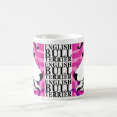 Kunstmatige koerierdrager Hondenras Design Magische Mok (Center)