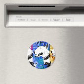 Kunstmatige koerierdrager Hondenras Design Magneet (Insitu (Vaatwasser))