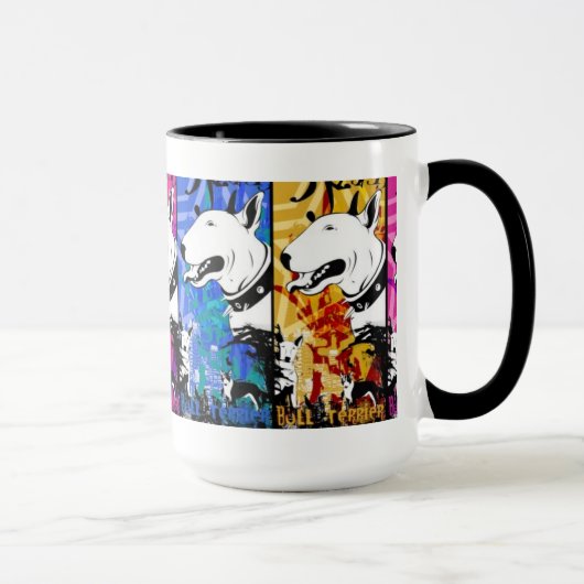 Kunstmatige koerierdrager Hondenras Design Mok (Rechts)