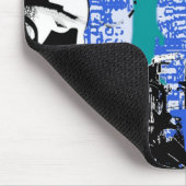 Kunstmatige koerierdrager Hondenras Design Muismat (Hoek)