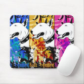 Kunstmatige koerierdrager Hondenras Design Muismat (Met muis)