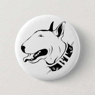 Kunstmatige koerierdrager Hondenras Design Ronde Button 5,7 Cm