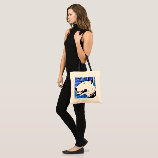 Kunstmatige koerierdrager Hondenras Design Tote Bag (Voorkant (model))