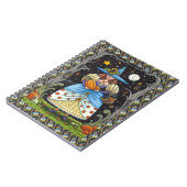 KUNSTMATIGE KUNST IN SPOOKY-BOSSEN, ZWARTE KAT EN  NOTITIEBOEK (Linkerzijde)