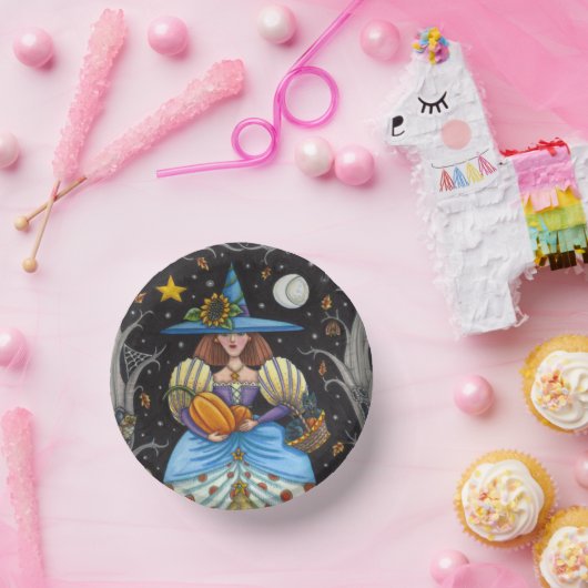 KUNSTMATIGE KUNST IN SPOOKY-BOSSEN, ZWARTE KAT EN PAPIEREN KOMMEN (Feest)