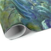 Kunstmatige kunstbloemen van Monet Cadeaupapier (Rol Hoek)