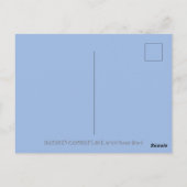 KUNSTMATIGE KUNSTSTROOM IN AUTUMN FOREST, BIRD NES BRIEFKAART (Achterkant)