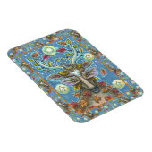 KUNSTMATIGE KUNSTSTROOM IN AUTUMN FOREST, BIRD NES MAGNEET (Rechterzijde)