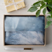 Kunstmatige leeuw voor de blauwe ontkoppeling tissuepapier (Geschenk)