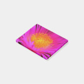 Kunstmatige magenta roze rooster bloemenkunst post-it® notes (Schuin)