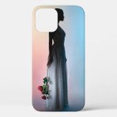 Kunstmatige mode studio foto van prachtige elegant Case-Mate iPhone case (Achterkant)