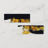 Kunstmatige moderne professionele getextureerde gr mini visitekaartje (Voorkant / Achterkant)