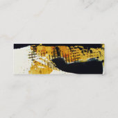 Kunstmatige moderne professionele getextureerde gr mini visitekaartje (Achterkant)