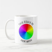 Kunstmatige Mok, dit kan verf water zijn, gift Koffiemok (Links)