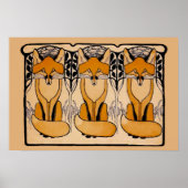 Kunstmatige nieuwe vossen poster (Voorkant)