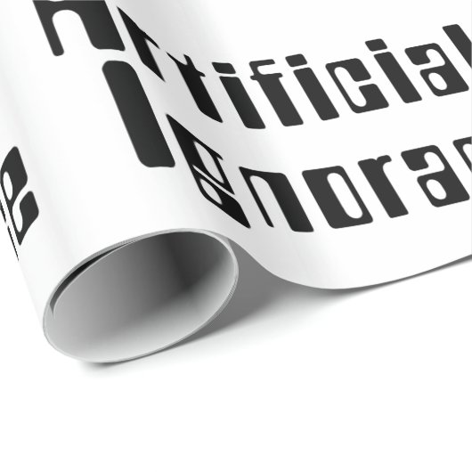 Kunstmatige onwetendheid cadeaupapier (Rol Hoek)