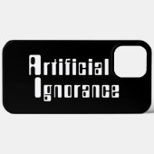 Kunstmatige onwetendheid Hoesje-Mate iPhone Case (Achterkant (horizontaal))