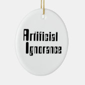 Kunstmatige onwetendheid keramisch ornament (Rechts)