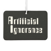 Kunstmatige onwetendheid Luchtverfrisser (Achterkant)