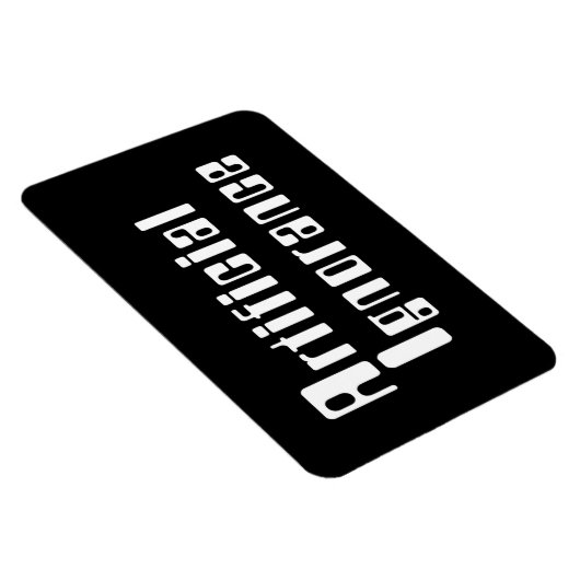 Kunstmatige onwetendheid magneet (Rechterzijde)