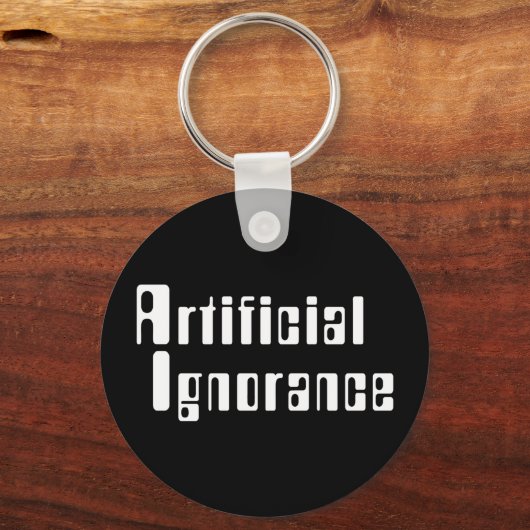 Kunstmatige onwetendheid Sleutelhanger (Voorkant)