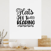 Kunstmatige Petten lezen Poster (Keuken)