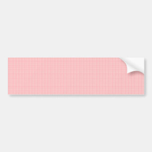 Kunstmatige roze roze roze roze roze SJABLOON Blan Bumpersticker