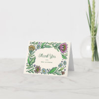 Kunstmatige Scandinavische Folk Floral Hartelijk d