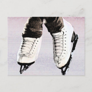 Kunstmatige Schaatsen Briefkaart