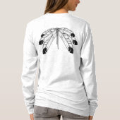 Kunstmatige Shirten Meisjes Tribale Wildlife Shirt (Achterkant)