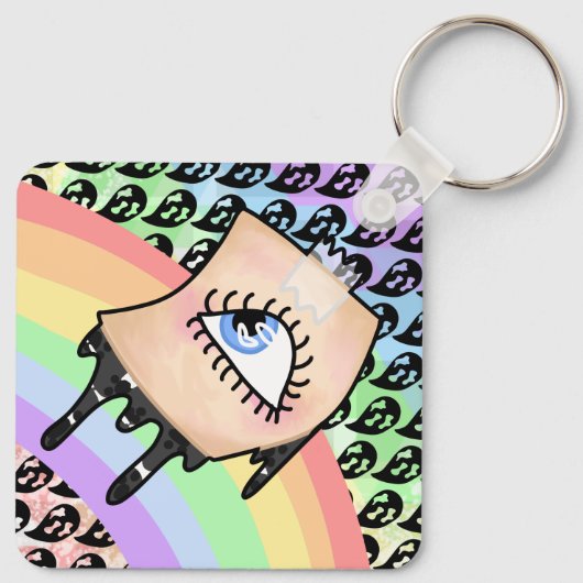 Kunstmatige Sleutelhanger (Achterkant)