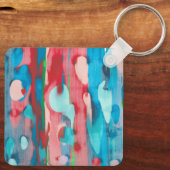 Kunstmatige sleutelhanger van Piper en Laura (Achterkant)