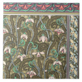 Kunstmatige sneeuwbloem tegeltje (Voorkant)