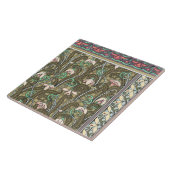 Kunstmatige sneeuwbloem tegeltje (Zijkant)