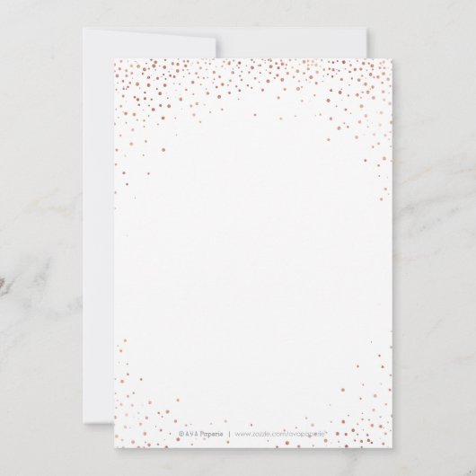 Kunstmatige sneeuwvlokken voor roos met kerstkaart kaart (Achterkant)