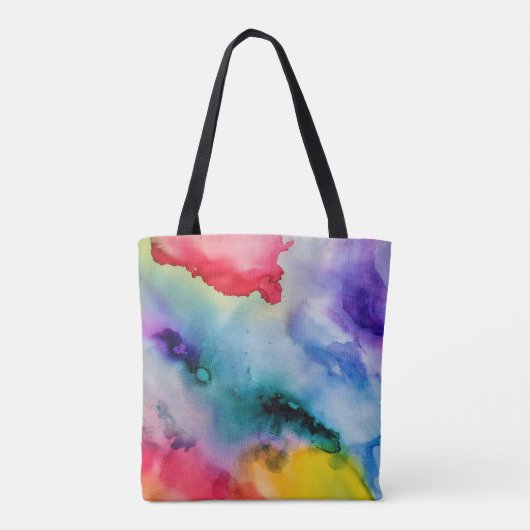 Kunstmatige spinnen van de Waterverf Tote Bag (Achterkant)