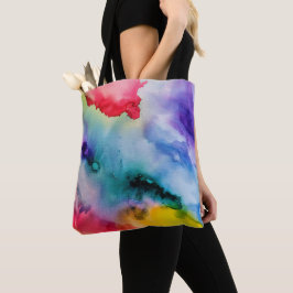 Kunstmatige spinnen van de Waterverf Tote Bag