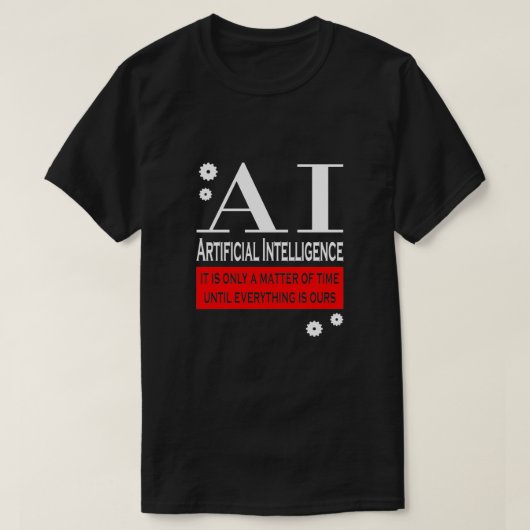 Kunstmatige spionagerobot 5 t-shirt (Design voorkant)