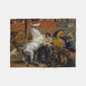 Kunstmatige start van raderloze paarden fleece deken (Voorkant (Horizontaal))