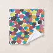 Kunstmatige Stippen Abstract Bad Handdoek (Wasdoekje)