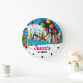 Kunstmatige Studio wandklok (Huis)