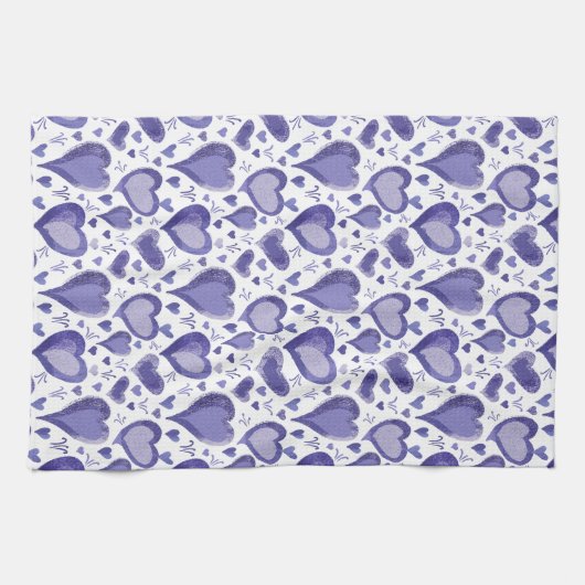 Kunstmatige tekendag van de Valentijn Theedoek (Horizontaal)