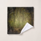 Kunstmatige textuur achtergrond van Oerwoud  Bad Handdoek (Wasdoekje)