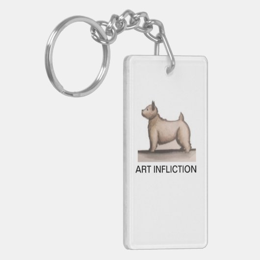 Kunstmatige toepassing sleutelhanger (Voorkant Links)