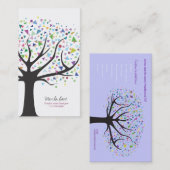 Kunstmatige unieke Visitekaartje kunst ontwerper (Voorkant / Achterkant)